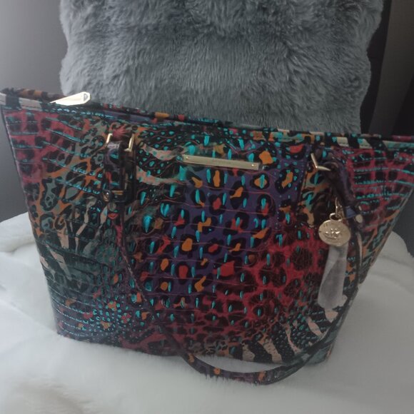 Brahmin Medium Asher Stampede - Picture 1 of 6